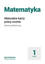 Okładka książki Matematyka LO 1 Maturalne karty pracy ZP cz.2 2019