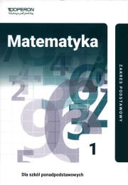 Matematyka LO 1 Podr. ZP w. 2019. Autor: Ryszard Jerzy Pawlak Kinga Gałązka. Dadada.pl Okładka książki Matematyka LO 1 Podr. ZP w. 2019