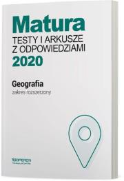 Okładka książki Matura 2020 Geografia Testy i arkusze ZR