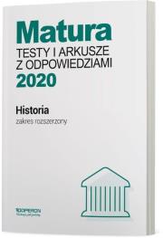 Matura 2020 Historia Testy i arkusze ZR. Autor: Kubicka Beata, Tulin Cezary, Smuda Marek. Dadada.pl Okładka książki Matura 2020 Historia Testy i arkusze ZR
