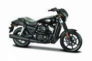 Opakowanie MOTOCYKL 2015 STREET 750 CZARNY  SKALA 1:18
