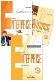 Okładka książki New Enterprise A2 WB Practice Pack+ DigiBooks