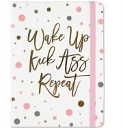 Opakowanie Notatnik midi Wake Up Kick Ass Repeat