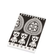 Opakowanie Notes FOLK na spirali - format A6 - kurpiowski