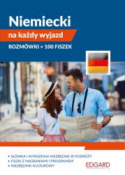 Okładka książki PAKIET NIEMIECKI NA KAŻDY WYJAZD ROZMÓWKI / 100 FISZEK