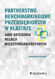 Okładka książki Partnerstwo benchmarkingowe przedsiębiorstw...