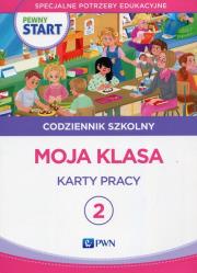 Okładka książki Pewny start. Codziennik szkolny 2 Moja klasa KP