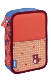 Opakowanie Piórnik 2 poz. z wyprawką Net&Lit róż MILAN