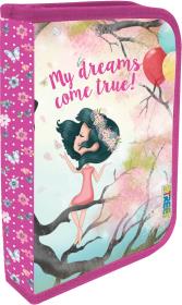 PIÓRNIK DWUKLAPKOWY BEZ WYPOSAŻENIA  DREAMS STREET. Wydawca: Eurocom. Dadada.pl Opakowanie PIÓRNIK DWUKLAPKOWY BEZ WYPOSAŻENIA  DREAMS STREET