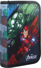 Piórnik dwuklapkowy z wyposażeniem AVENGERS. Wydawca: Eurocom. Dadada.pl Opakowanie Piórnik dwuklapkowy z wyposażeniem AVENGERS