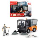 Play Life Zestaw sprzątający ulice 20cm. Wydawca: Dickie Toys. Dadada.pl Opakowanie Play Life Zestaw sprzątający ulice 20cm