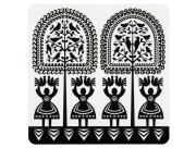 Opakowanie Podkładka pod mysz - kurpiowska kwadrat FOLKSTAR