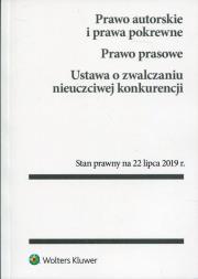 Okładka książki Prawo autorskie i prawa pokrewne