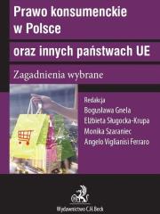 Okładka książki Prawo konsumenckie w Polsce oraz innych...