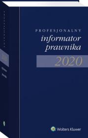 Okładka książki Profesjonalny Informator Prawnika 2020