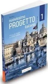 Progetto italiano Nuovissimo 1 podr.+ CD A1-A2. Autor: T. Marin. Dadada.pl Okładka książki Progetto italiano Nuovissimo 1 podr.+ CD A1-A2