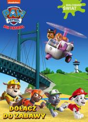 Okładka książki Psi Patrol. Malowany świat. Dołącz do zabawy