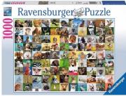 Puzzle 1000 99 Zabawnych zwierząt. Wydawca: Ravensburger. Dadada.pl Opakowanie Puzzle 1000 99 Zabawnych zwierząt