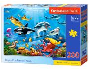 Opakowanie Puzzle 200 Tropical Underwater World CASTOR