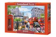 Opakowanie Puzzle 2000 Spring in London CASTOR