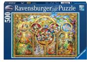 Puzzle 500 Rodzina Disneya. Wydawca: Ravensburger. Dadada.pl Opakowanie Puzzle 500 Rodzina Disneya