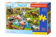 Opakowanie Puzzle 70 Life on the Farm CASTOR