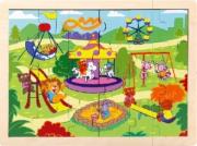 Opakowanie Puzzle drewniane Plac zabaw