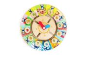 Puzzle drewniane Zegar z pinezkami - Labirynt mysz. Wydawca: Playme. Dadada.pl Opakowanie Puzzle drewniane Zegar z pinezkami - Labirynt mysz