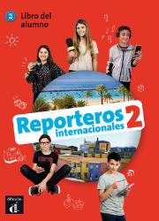 Reporteros Internacional 2 podręcznik. Autor: Opracowanie zbiorowe. Dadada.pl Okładka książki Reporteros Internacional 2 podręcznik