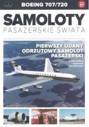 Okładka książki Samoloty pasażerskie świata T.37 Boeing 707/720