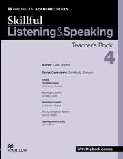 Okładka książki Skillful 4 Listening & Speaking TB + Digibook