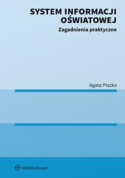 System informacji oświatowej. Autor: Agata Piszko. Dadada.pl Okładka książki System informacji oświatowej