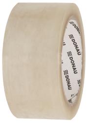 Opakowanie TAŚMA PAKOWA TRANSPARENTNA DONAU HOT-MELT 48MM X 66M  50MIKR