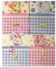 Torebka ozdobna laminowana PL-20 z kartką. Wydawca: Panorama. Dadada.pl Opakowanie Torebka ozdobna laminowana PL-20 z kartką