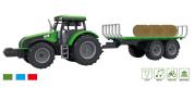 Opakowanie Traktor z przyczepą z belami, dźwiękami i światłem