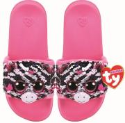 Opakowanie Ty Fashion cekinowe kapcie - Zebra rozm.M