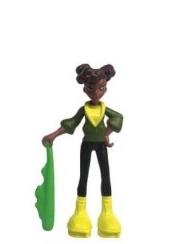 Opakowanie Wojownicze Żółwie Ninja-mini figurka April O'Neil