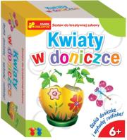 Okładka książki Zestaw do kreatywnej zabawy - Kwiaty w doniczce
