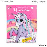 Opakowanie ZESTAW KREATYWNY Z NAKLEJKAMI JEDNOROŻEC YLVI 10534