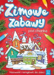 Okładka książki ZIMOWE ZABAWY POD CHOINKĘ