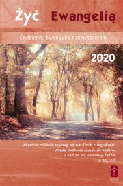 Okładka książki Żyć Ewangelią 2020 Codzienna Ewangelia TW