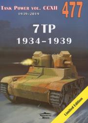 7TP 1934-1939. Tank Power vol. CCXII nr. 477. Autor: Janusz Ledwoch. Dadada.pl Okładka książki 7TP 1934-1939. Tank Power vol. CCXII nr. 477
