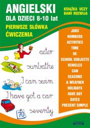 Angielski dla dzieci 8-10 lat. Autor: Usowicz Joanna. Dadada.pl Okładka książki Angielski dla dzieci 8-10 lat