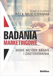 Okładka książki Badania marketingowe