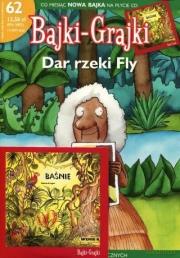 Bajki-Grajki. Dar rzeki Fly (gazetka + CD) - Audiobook. Autor: praca zbiorowa. Dadada.pl Okładka książki Bajki-Grajki. Dar rzeki Fly (gazetka + CD) - Audiobook