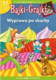 Okładka książki Bajki-Grajki. Wyprawa po skarby (gazetka + CD) - Audiobook