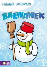Okładka książki BAŁWANEK ZABAWA KOLORAMI