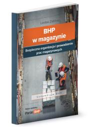 Okładka książki BHP w magazynie