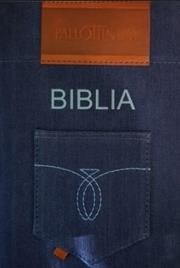 Okładka książki Biblia Tysiąclecia - format oazowy (jeans futerał)