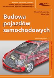 Budowa pojazdów samochodowych. Autor: Marek Gabryelewicz, Zając Piotr. Dadada.pl Okładka książki Budowa pojazdów samochodowych